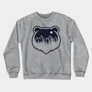 Bear Illustration Crewneck Sweatshirt